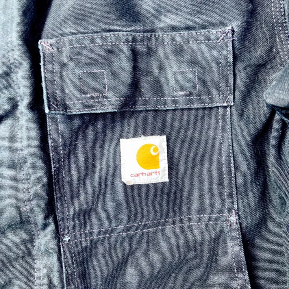 Carhartt Mens Work Chore Coat Jacket Black‎ C03 BLK Regular Lined Size 46